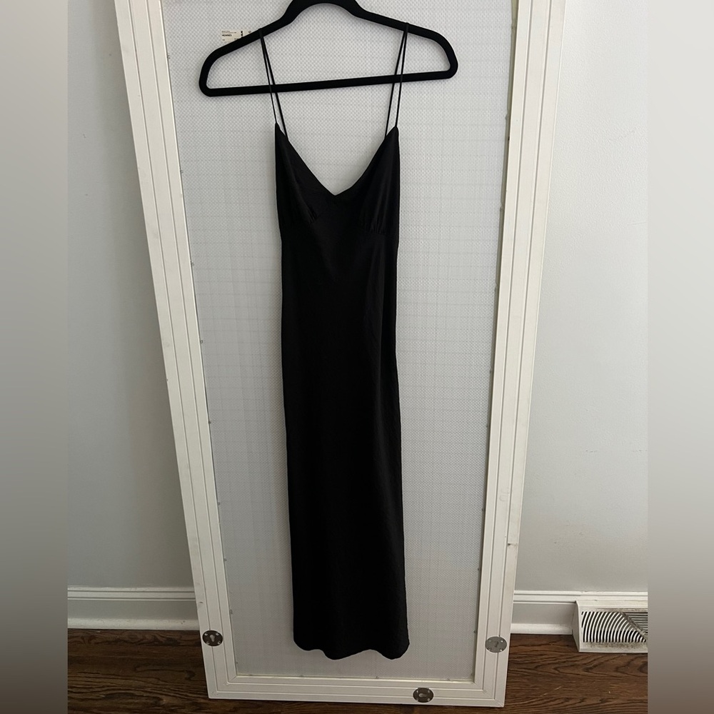 Madewell Black Slip Dress